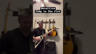 Metallica  Jump In The Fire guitar solo guitar metallica kirkhammett jacksonguitars [upl. by Riley192]