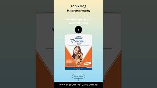 Top 5 Dog Heartwormers You Need Right Now  DogHeartwormers [upl. by Eimme]