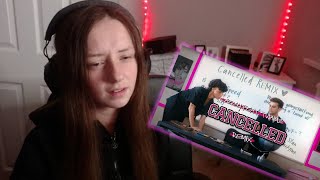 LARRAY  Cancelled Remix feat Twaimz  REACTION [upl. by Dranreb]