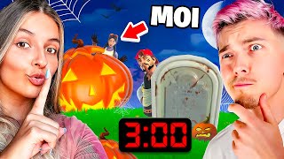 CACHE CACHE HALLOWEEN À 3H00 DU MATIN AVEC JEANFILS [upl. by Idyh]