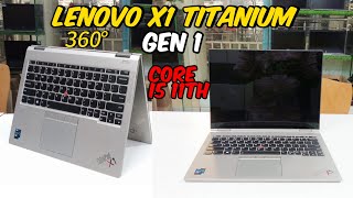 Lenovo X1 Titanium Gen 1 Core i5 11th Gen Review 2024 x1titanium [upl. by Atnoid]