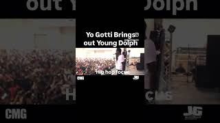 Before The CMG vs PRE Yo Gotti Brings Dolph Out At His Show To Perform cmgrecords youngdolph rap [upl. by Gearalt]