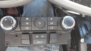 Episode 30  Climate Control Module Replacement 2010 Ford Fusion [upl. by Anel]