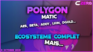 🚀🚀 Polygon  Crypto Monnaie MATIC  DeFi et écosystème complet avec NFT 🚀🚀 [upl. by Annerol]