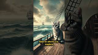 quotLa increíble historia del gato que cruzó un océano 🌊🐱quot historias datoscuriosos curiosidades [upl. by Gusella]