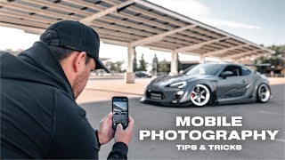 iPhone Car Photography Tips and Tricks  How to use your Settings Composition and Backgrounds [upl. by Malony]