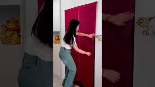 Ultimate Door Curtain for Windproof amp Sound Insulation 🌬️  Magnetic amp Easy to Install [upl. by Ahsielat]