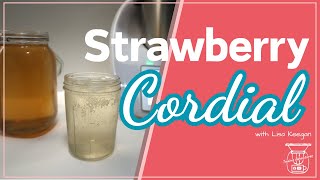 How to make Strawberry Cordial in the Thermomix  Cookidoo® 30 Created Recipe Tips [upl. by Enirrok]