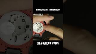 🟩 How to Replace the Battery in Your GShock Watch  StepbyStep Guide  Easy DIY Tutorial [upl. by Bunch]