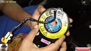 clock spring fitment posses  check before install steering wheel [upl. by Wulfe]