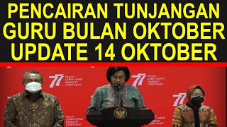 Breaking news guru sertifikasi dan non sertifikasi full senyum pencairan 3 tunjangan 14 Oktober [upl. by Fernande]