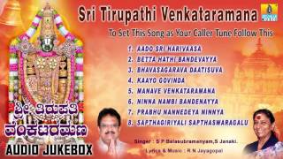 Sri Tirupathi Venkataramana  Venkateshwara Kannada Devotional Songs  S P Balasubramanyam S Janaki [upl. by Rianon]