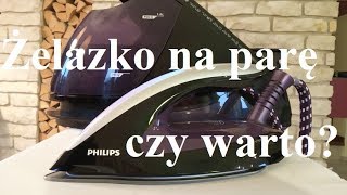 Żelazko parowe  Philips GC9650  Rzetelny test i recenzja  Generator pary czy warto  Steam iron [upl. by Ecirtak]