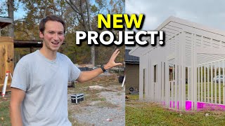 Shed to Tiny House Exterior Updates and New Projects Revealed  Abandoned Shed to Tiny House [upl. by Adam]