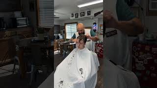 Pompadour 22yearsofsalonexperience retro barbershopmens nostalgia gentsbarbershop [upl. by Reiter]