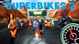 Superbikes 2 Arcade Game MOAB track Coin Machine [upl. by Aiek]