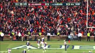 Auburn defeats Alabama 113013 109 Yard Missed Field Goal Return For Touchdown by Chris Davis [upl. by Granlund]