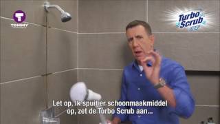 Turbo Scrub Elektrische Schoonmaakborsel  Tommy Teleshopping [upl. by Nirel]