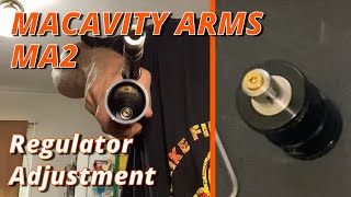 Macavity Arms MA2 30  Regulator Adjustment to 1900psi [upl. by Oiraved459]