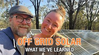 Living with Off Grid Solar Power [upl. by Alleinnad592]