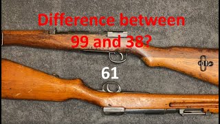 Arisaka Type 38 amp Type 99 Comparison [upl. by Anyalram]