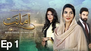 Amanat  Episode 1  Urdu1 Drama  Rubab Hashim  Noor Hassan [upl. by Westland704]