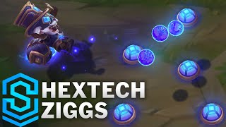 Hextech Ziggs Skin Spotlight  League of Legends [upl. by Eugenius799]