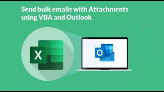 Send bulk emails with Attachments using VBA and Outlook [upl. by Pharaoh839]