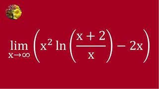 Evaluating required limit using algebraic manipulation and L Hopitals rule [upl. by Pattani]