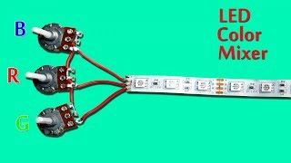 RGB LED Strip Color Mixer Circuit [upl. by Kho]