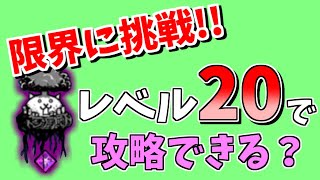 レベル20で大狂乱のトリ攻略チャレンジ【にゃんこ大戦争The Battle Cats】 [upl. by Pugh756]