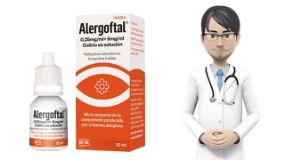 ALERGOFTAL colirio 10 ml prospecto alergoftal para que sirve alergoftal medicamento conjuntivitis [upl. by Amat]