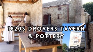 BEAMISH MUSEUMS NEW 1820s DROVERS TAVERN amp POTTERY [upl. by Nitsrek295]