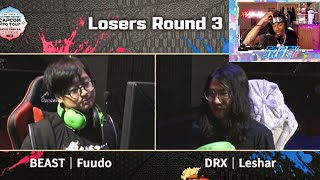 LESHAR VS FUUDO DAY 2  Super Premier Japan  Capcom Pro Tour 2024 [upl. by Aznecniv166]