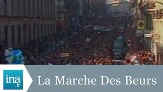 La Marche pour légalité et contre le racisme Marche des beurs 1983  Archive vidéo INA [upl. by Sedinoel]