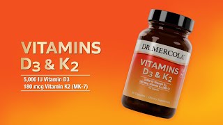 Dr Mercola® Vitamins D3 amp K2 [upl. by Oiril]