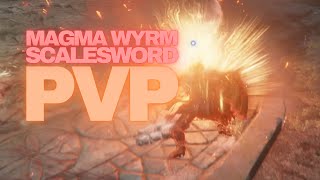 Magma Wyrms Scalesword WA is insane shorts [upl. by Dlorad]