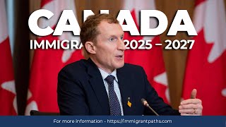 Canadas 2025–2027 Immigration Plan 😳🇨🇦 [upl. by Eimmelc586]