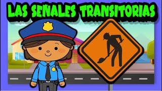 Las señales de tránsito transitorias 🚧🚚🚦 [upl. by Wunder947]