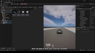 Unreal Engine 5  Fmod Car Sound Tutorial [upl. by Enovi]