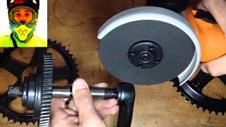 Stuck crank arm • BBS02 BBSHD Bafang 8fun mid drive Electric Bike [upl. by Sollars570]