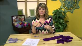 How to Knit a Scarf  French Quarter Lace Scarf [upl. by Paff]