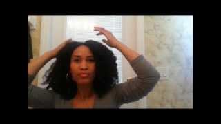 Twist Out on Blow Dried Natural Hair [upl. by Benge]