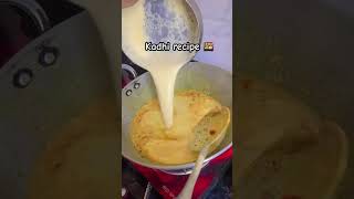 Aaj mai banyi apne nana ji ke liye kadhi pakoda ☺️cooking recipe ytshorts [upl. by Sosthena]