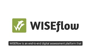 WISEflow overview [upl. by Anileuqcaj196]