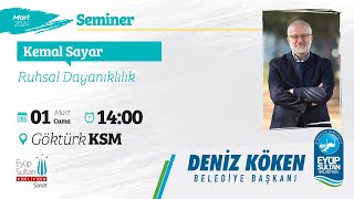 Kemal Sayar  Ruhsal Dayanıklılık  Seminer [upl. by Gershon159]