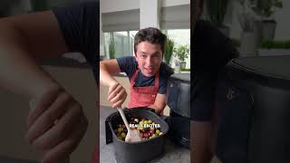 What Happens If You Air Fry Grapes cookingfood easyfoodtomakeathome [upl. by Cressi]