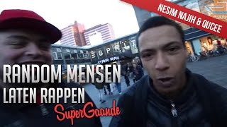 Random mensen laten rappen  SUPERGAANDE INTERVIEW [upl. by Yusuk]