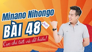 Ngữ pháp Minna 2  Bài 48  Học Tiếng Nhật Minna No Nihongo 2  Học tiếng nhật cơ bản N4 miễn phí [upl. by Noirod]