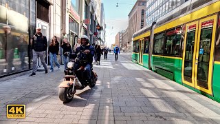 Spring Walk in Helsinki City Center 2024 🇫🇮 4K Walk in Finland [upl. by Aibar]